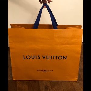 Louis Vuitton shopping bag